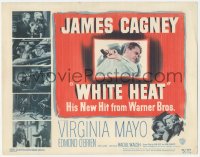 5a0240 WHITE HEAT TC 1949 James Cagney is Cody Jarrett, classic film noir, top of the world, Ma!