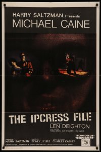 5a0081 IPCRESS FILE South African 1965 spy Michael Caine, wonderful different spooky art, very rare!