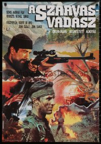5b0507 DEER HUNTER Hungarian 22x32 1990 directed by Michael Cimino, Robert De Niro, best action!