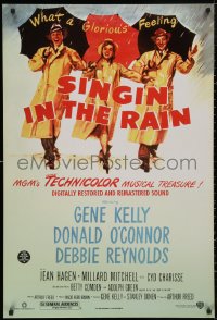5b1103 SINGIN' IN THE RAIN DS 1sh R2000 Gene Kelly, Donald O'Connor, Debbie Reynolds!