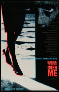 5b1106 SOMEONE TO WATCH OVER ME advance 1sh '87 directed by Ridley Scott, Tom Berenger & Mimi Rogers