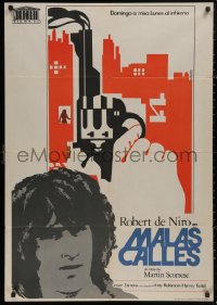 5b0752 MEAN STREETS Spanish 1977 Scorsese, Robert De Niro, Harvey Keitel, different Alberto art!