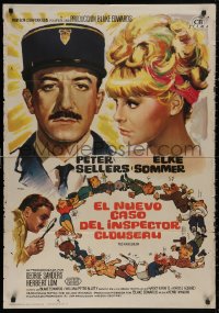 5b0777 SHOT IN THE DARK Spanish 1964 Blake Edwards, Peter Sellers, sexy Elke Sommer, Pink Panther!