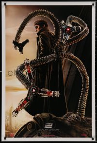 5b1110 SPIDER-MAN 2 teaser 1sh 2003 Sam Raimi directed, Molina as Doc Ock, rare San Diego Comic Con!