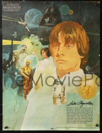 5b0302 STAR WARS group of 4 18x24 special posters 1977 A New Hope, Nichols, Coca-Cola, Burger Chef!