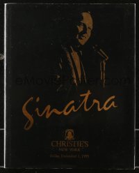 5c0006 CHRISTIE'S NEW YORK 12/01/95 hardcover auction catalog 1995 the collection of Frank Sinatra!