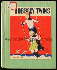 5c0035 BOBBSEY TWINS Whitman Publishing hardcover book 1940 great Henry E. Vallely cover art!