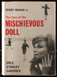 5c0086 CASE OF THE MISCHIEVOUS DOLL hardcover book 1963 Perry Mason mystery by Erle Stanley Gradner!