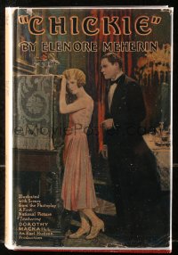 5c0139 CHICKIE hardcover book 1925 Elenore Meherin's novel w/scenes from Dorothy Mackaill's movie!