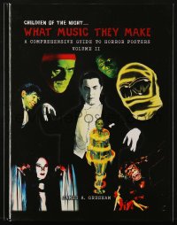 5c0040 CHILDREN OF THE NIGHT: WHAT MUSIC THEY MAKE hardcover book 2018 guide to horror posters!