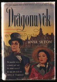 5c0155 DRAGONWYCK hardcover book 1946 Anya Seton's novel that became a Gene Tierney movie!