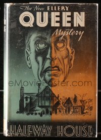 5c0098 HALFWAY HOUSE hardcover book 1940 Ellery Queen mystery by Frederic Dannay & Manfred B. Lee!