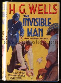 5c0174 INVISIBLE MAN English hardcover book 1998 H.G. Wells novel that became a James Whale movie!