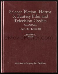 5c0068 SCIENCE FICTION, HORROR & FANTASY FILM AND TELEVISION CREDITS 3 McFarland hardcover books 2001