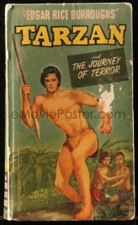 5c0027 TARZAN & THE JOURNEY OF TERROR Better Little Book hardcover book 1950 Edgar Rice Burroughs!