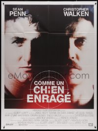 5c1030 AT CLOSE RANGE French 1p 1987 close up of Christopher Walken & Sean Penn as father & son!