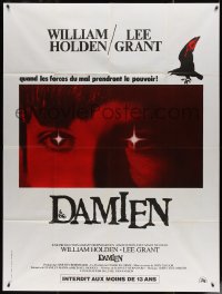 5c1120 DAMIEN OMEN II French 1p 1978 completely different close up of demonic Jonathan Scott-Taylor!