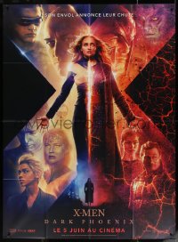 5c1123 DARK PHOENIX teaser French 1p 2019 Marvel Comics, Sophie Turner in the title role!