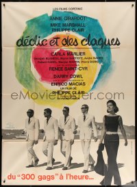 5c1132 DECLIC ET DES CLAQUES French 1p 1965 Annie Girardot, Mike Marshall, Philippe Clair, rare!