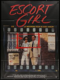 5c1204 HALF MOON STREET French 1p 1986 Sigourney Weaver & Michael Caine, Escort Girl, different!