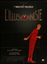5c1234 ILLUSIONIST French 1p 2010 cool magician cartoon with a screenplay by Jacques Tati!