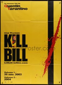 5c1256 KILL BILL: VOL. 1/KILL BILL: VOL. 2 teaser French 1p 2004 Quentin Tarantino, Uma Thurman