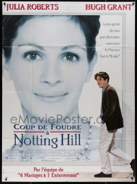 5c1343 NOTTING HILL French 1p 1999 famous star Julia Roberts falls for man-on-the-street Hugh Grant!
