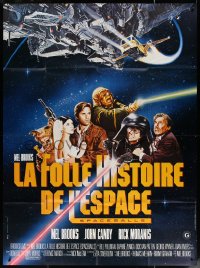 5c1412 SPACEBALLS French 1p 1987 Mel Brooks sci-fi Star Wars spoof, John Candy, Bill Pullman!