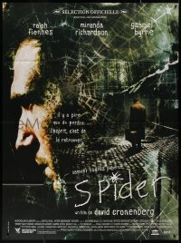 5c1414 SPIDER French 1p 2002 David Cronenberg, Ralph Fiennes, Miranda Richardson, cool web image!