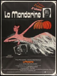 5c1429 SWEET DECEPTION French 1p 1972 La mandarine, Annie Girardot, sexy Ferracci artwork!