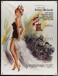 5c1470 WOMAN TIMES SEVEN French 1p 1967 different art of sexy Shirley MacLaine by Boris Grinsson!