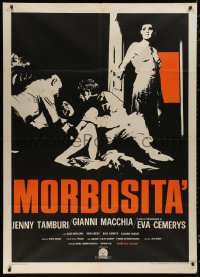 5c0934 MORBOSITA' Italian 1p 1974 Jenny Tamburi, Gianna Macchia, Eva Cemerys, giallo horror, rare!