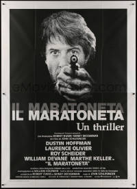 5c0792 MARATHON MAN Italian 2p 1976 cool image of Dustin Hoffman, John Schlesinger classic thriller!