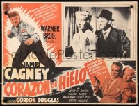 5c0515 KISS TOMORROW GOODBYE Mexican LC 1950 James Cagney & Barbara Payton in inset AND border!