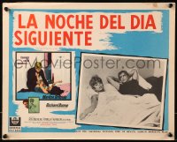 5c0524 NIGHT OF THE FOLLOWING DAY Mexican LC 1969 Marlon Brando in bed with sexy Rita Moreno!