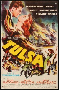5c0450 TULSA pressbook 1949 Susan Hayward, Robert Preston & Pedro Armendariz in Oklahoma!