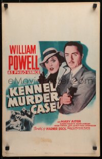 5c0622 KENNEL MURDER CASE WC R1942 William Powell as detective Philo Vance with Mary Astor!