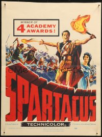 5c0681 SPARTACUS WC 1961 classic Stanley Kubrick & Kirk Douglas epic, cool gladiator artwork!