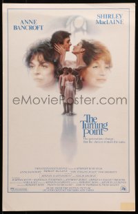 5c0698 TURNING POINT WC 1977 artwork of Shirley MacLaine & Anne Bancroft by John Alvin!