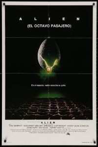 5d0035 ALIEN int'l Spanish language 1sh 1979 Ridley Scott classic, a word of warning!
