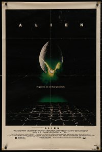 5d0036 ALIEN NSS style 1sh 1979 Ridley Scott outer space sci-fi monster classic, cool egg image!
