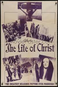 5d0093 BEHOLD THE MAN 1sh R1950s Julien Duvivier's Golgotha, The Life of Christ, biblical melodrama!