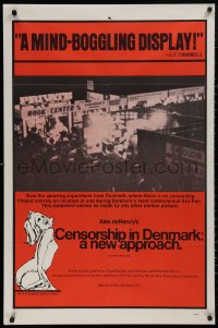 5d0181 CENSORSHIP IN DENMARK: A NEW APPROACH 1sh 1970 Pornography in Denmark, Alex de Renzy, rare!
