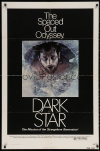 5d0257 DARK STAR 1sh 1975 John Carpenter & Dan O'Bannon, the spaced out odyssey!
