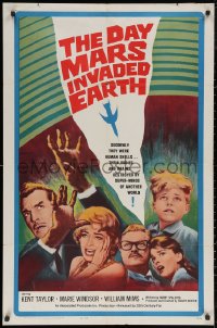 5d0261 DAY MARS INVADED EARTH 1sh 1963 their brains were destroyed by alien super-minds!
