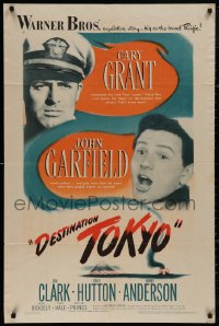 5d0275 DESTINATION TOKYO 1sh 1943 Cary Grant & John Garfield in World War II, Delmer Daves!