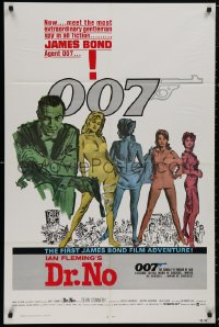 5d0305 DR. NO 1sh R1980 Sean Connery, the most extraordinary gentleman spy James Bond 007!