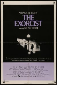 5d0349 EXORCIST 1sh 1974 William Friedkin, Von Sydow, horror classic from William Peter Blatty!