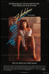 5d0381 FLASHDANCE 1sh 1983 sexy dancer Jennifer Beals, take your passion and make it happen!