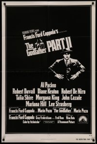 5d0457 GODFATHER PART II int'l 1sh 1974 Al Pacino in Francis Ford Coppola classic sequel!